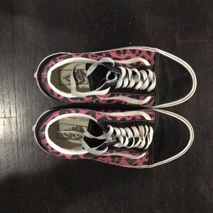 Purple leopard vans